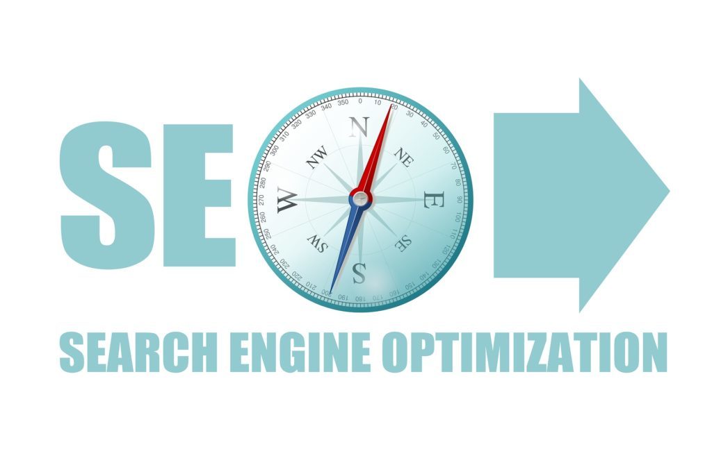 Picture depicting SEO as compass